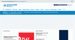 Desktop Screenshot of eurogamer.nl