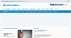 Desktop Screenshot of eurogamer.cz